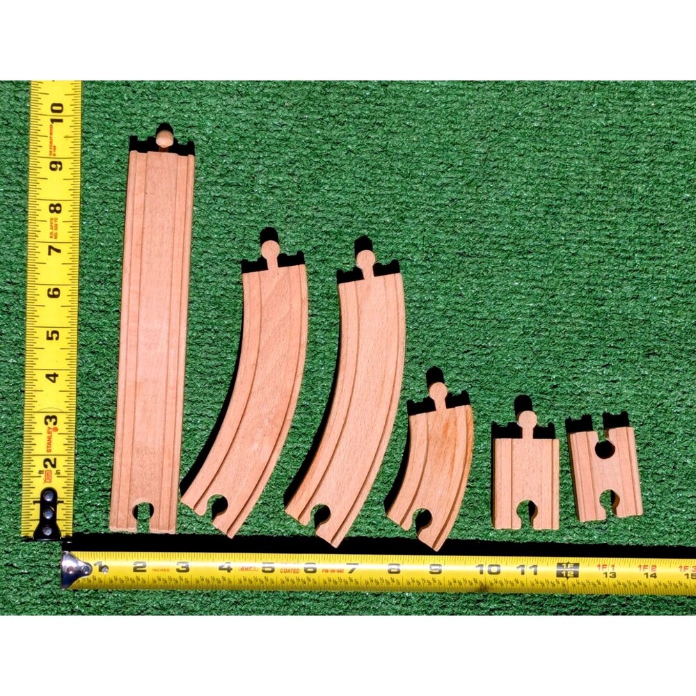 Replacement Disney Pixar Cars KidKraft Wooden Radiator Springs 6Pc Track Set EUC